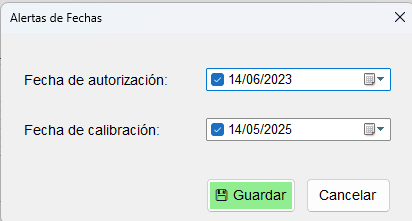 Interfaz del software HT NOM144, captura 9 de 9