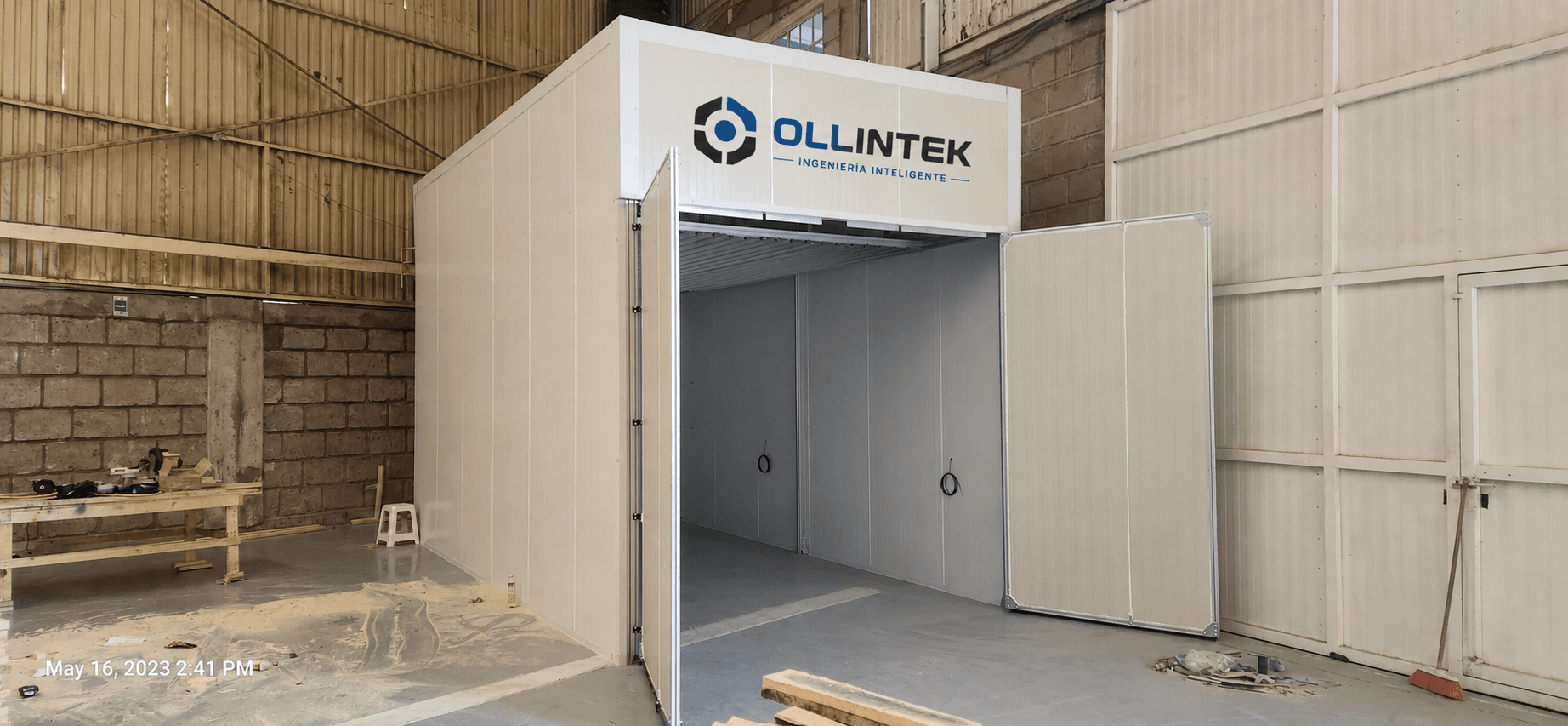 Horno de tratamiento térmico OLLINTEK, vista 1